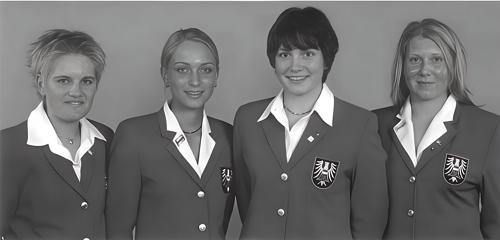 Nicole Gergely, Stefanie Michl, Stefanie Endstrasser, Katharina Werdinig